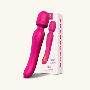 Dual-Tip Heated Wand Massager
