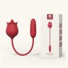 Rose Dual-Action Suction & Thrusting Vibrator